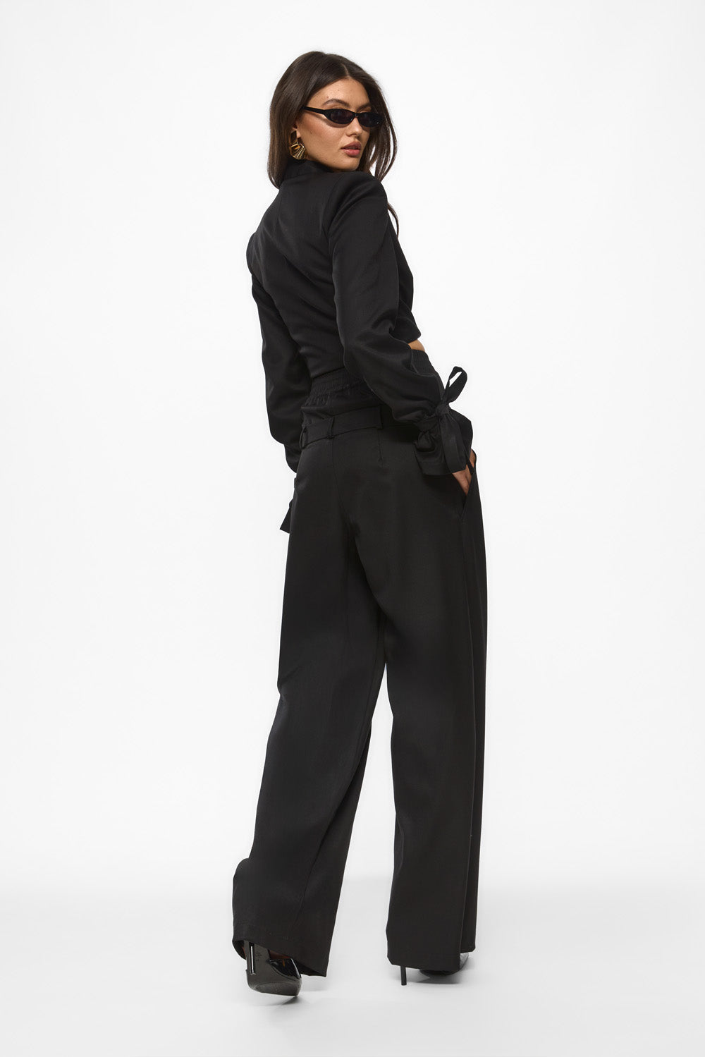 Kyoto Black Cloth Pants