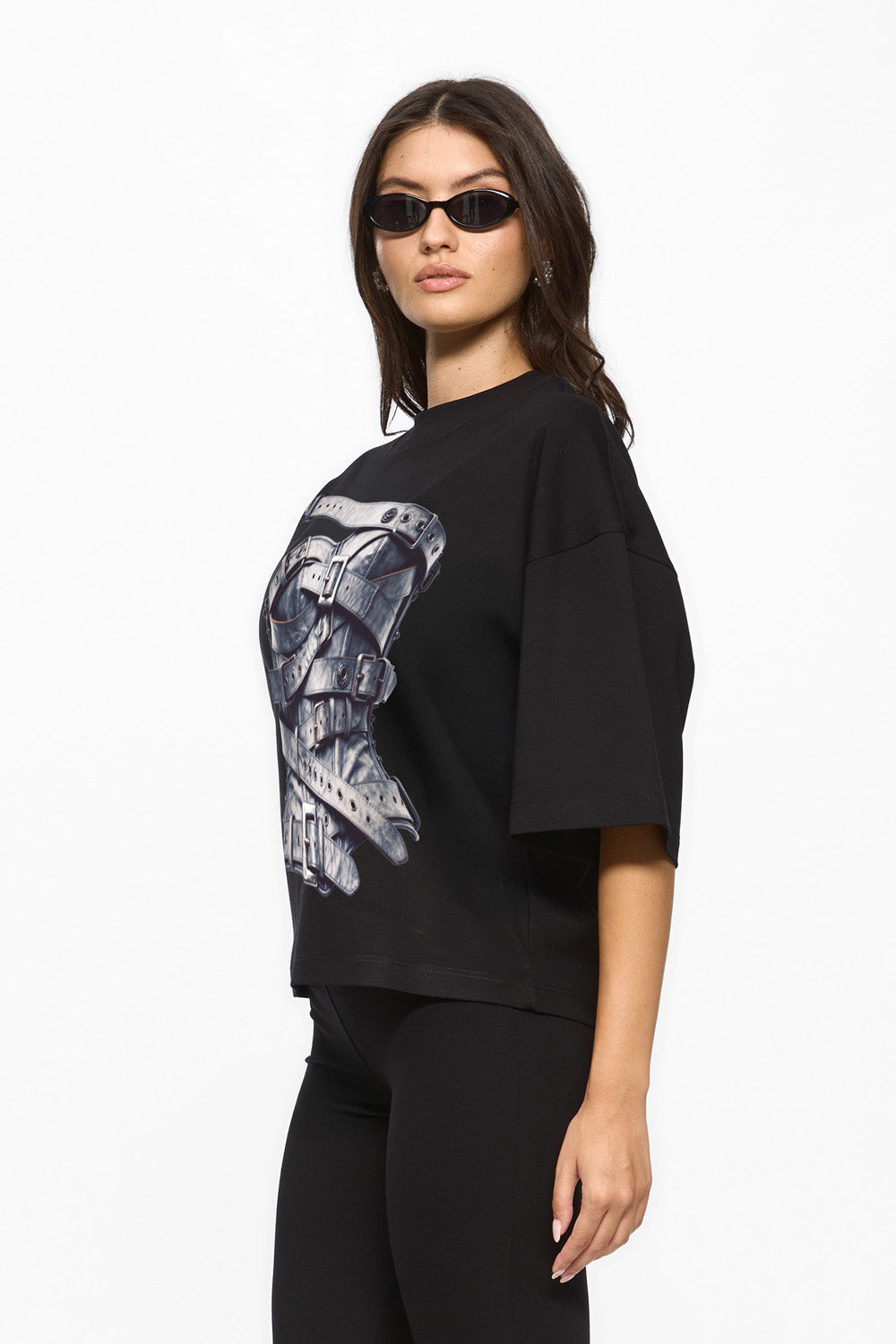 Charmante drukowana koszulka w kolorze Off-White W