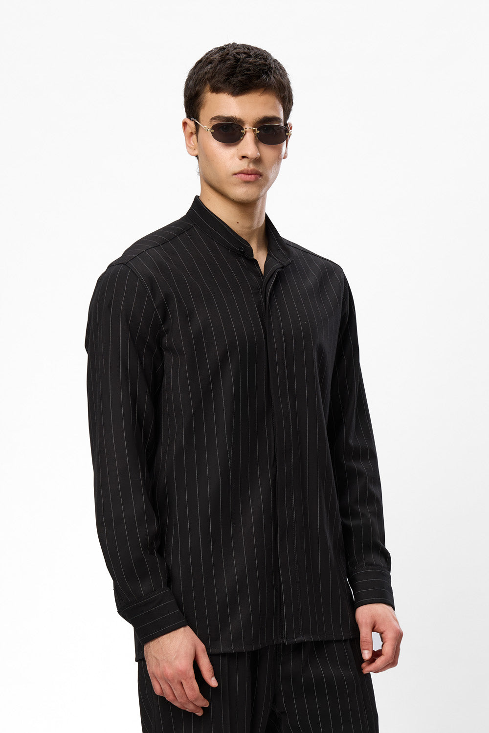 Thom striped black cloth Shirt