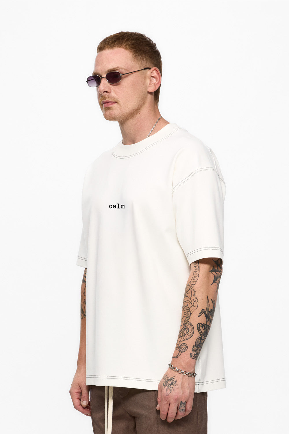 Calm 2.0 printed Off-White T-shirt