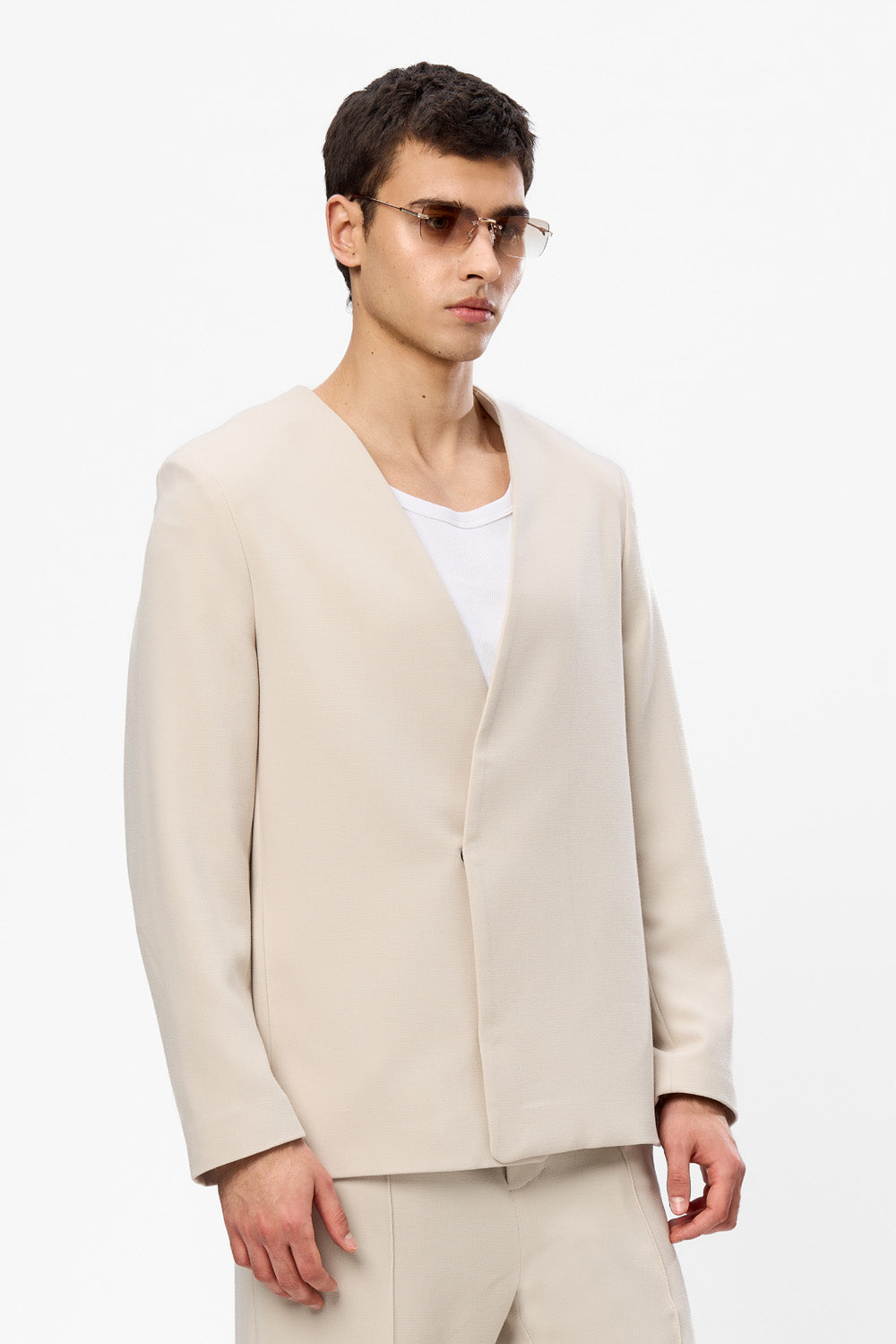 247 Vanilla Cloth Blazer