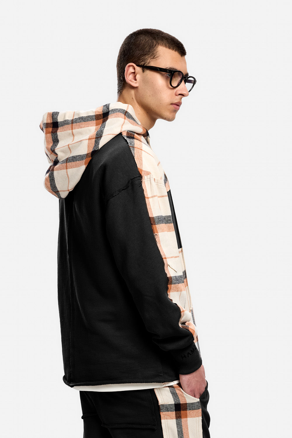 Nocturno Beige Hoodie