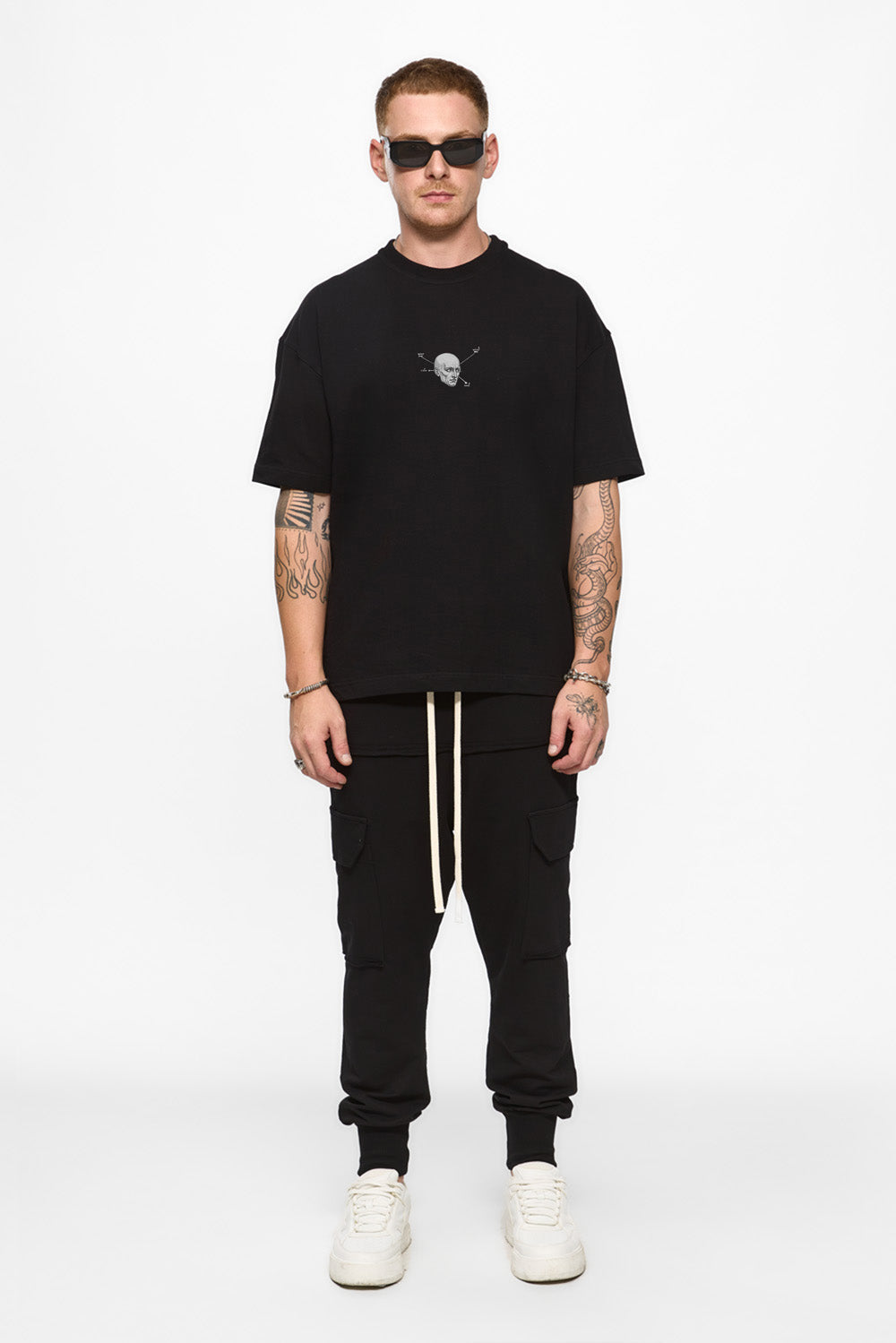 Los angeles  Printed Black T-Shirt