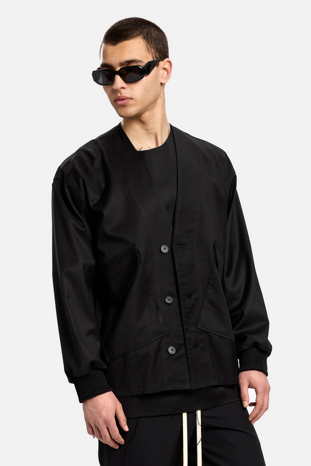 Thom Black Cardigan