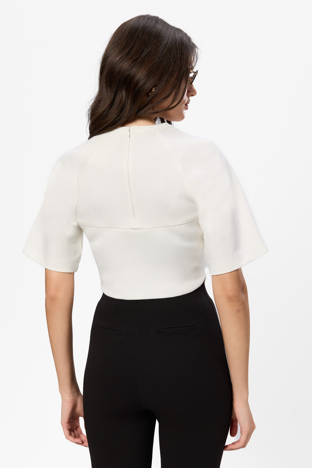 Contour Corset Off-White Top