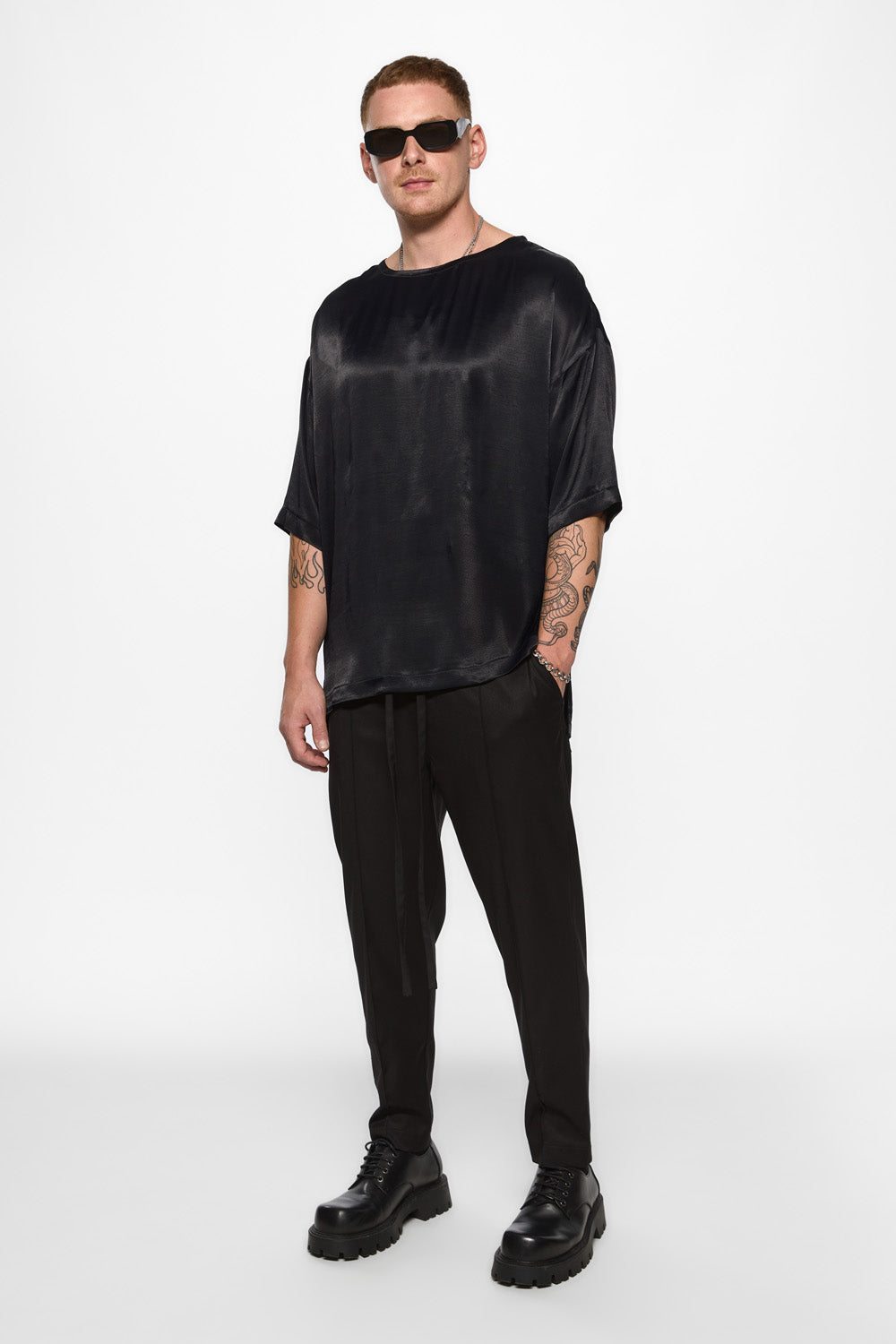 Thom viscose black T-shirt