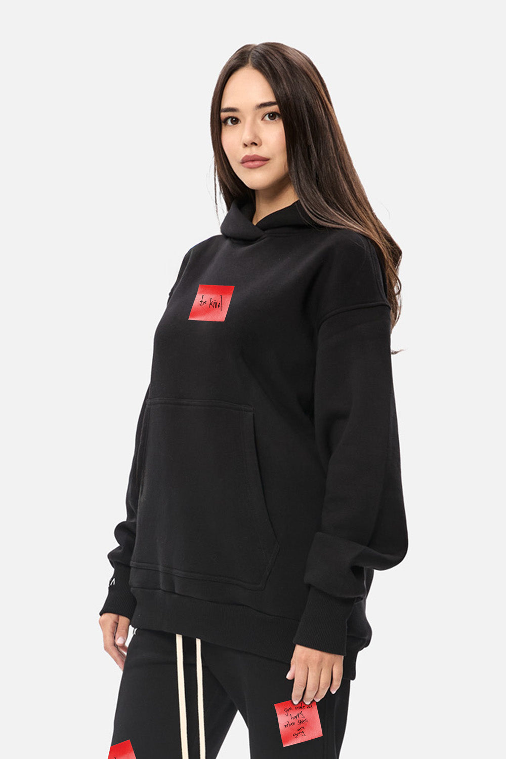Bluza z kapturem haftowana IH