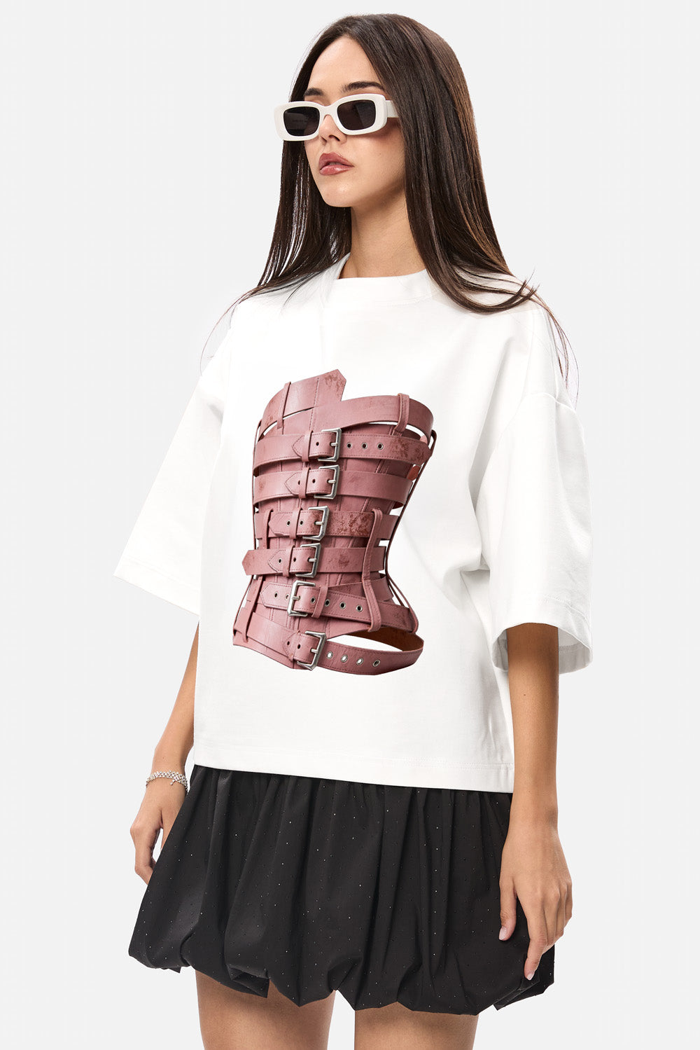 Pink belt printed Off-White T-Shirt
