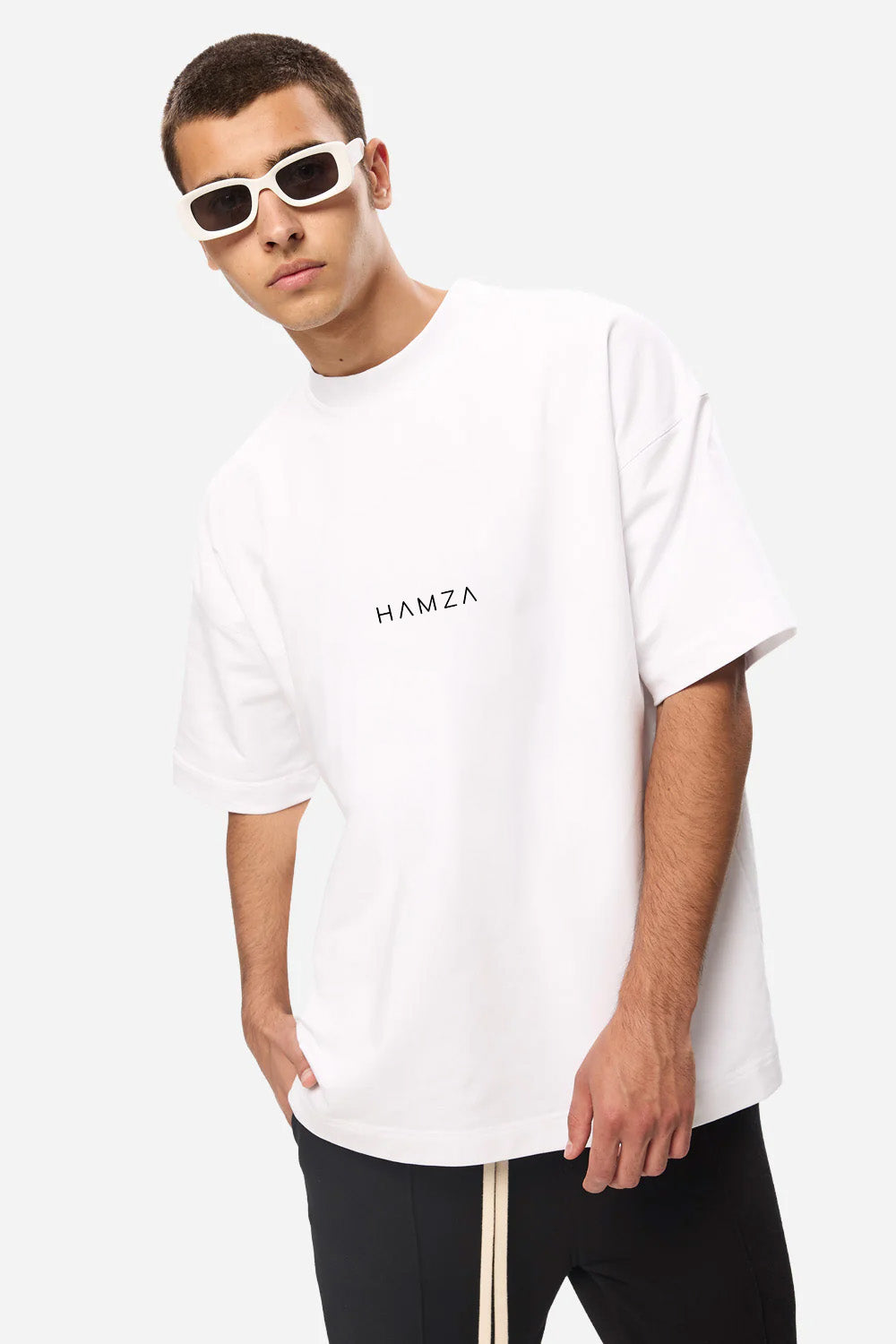 Ky Printed White T-Shirt