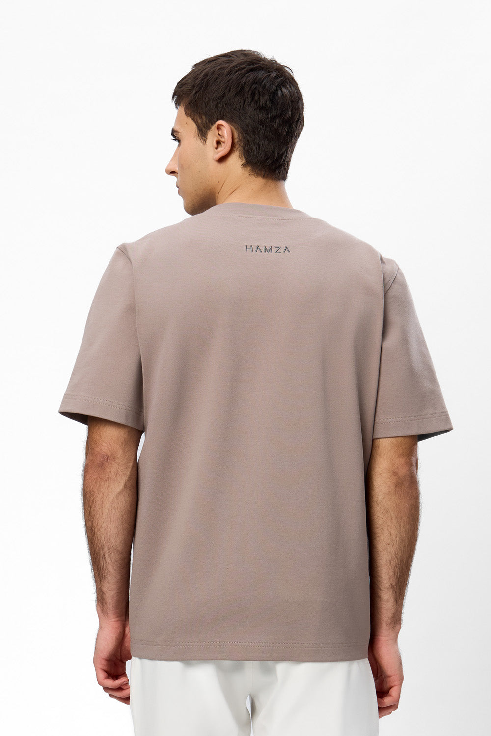 Khan V2 off-white seam detail T-shirt