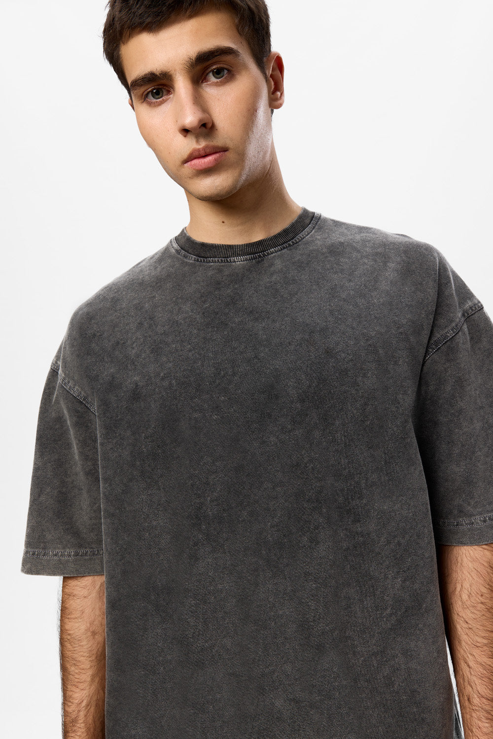 Tricou alb cu imprimeu Riyad
