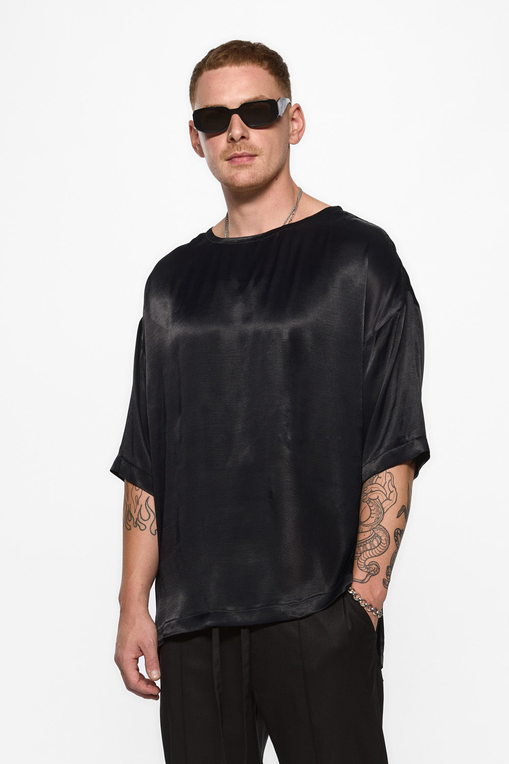 Thom viscose black T-shirt