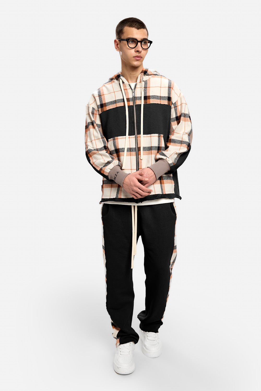 Nocturno Beige Hoodie