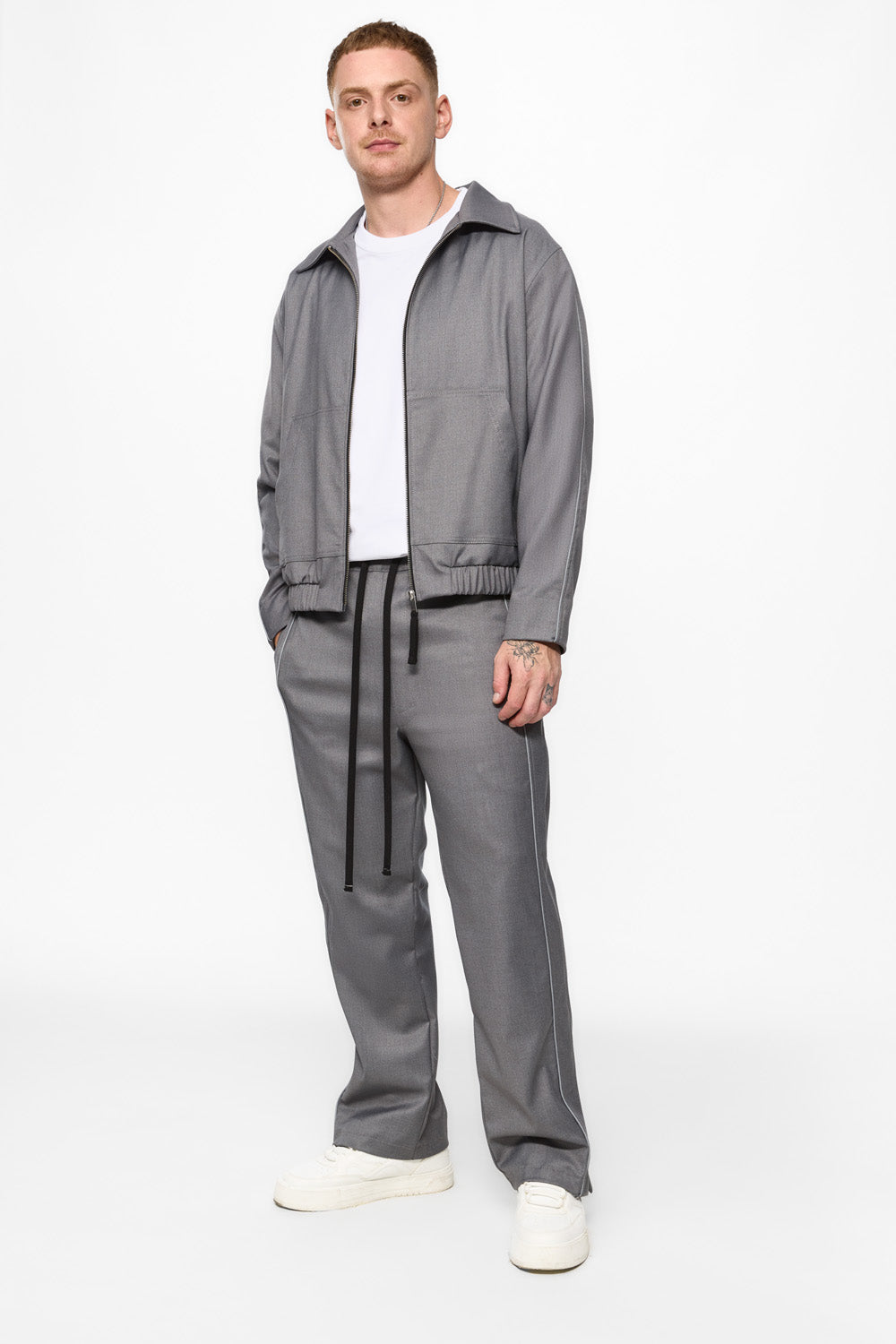 Rud grey split pants