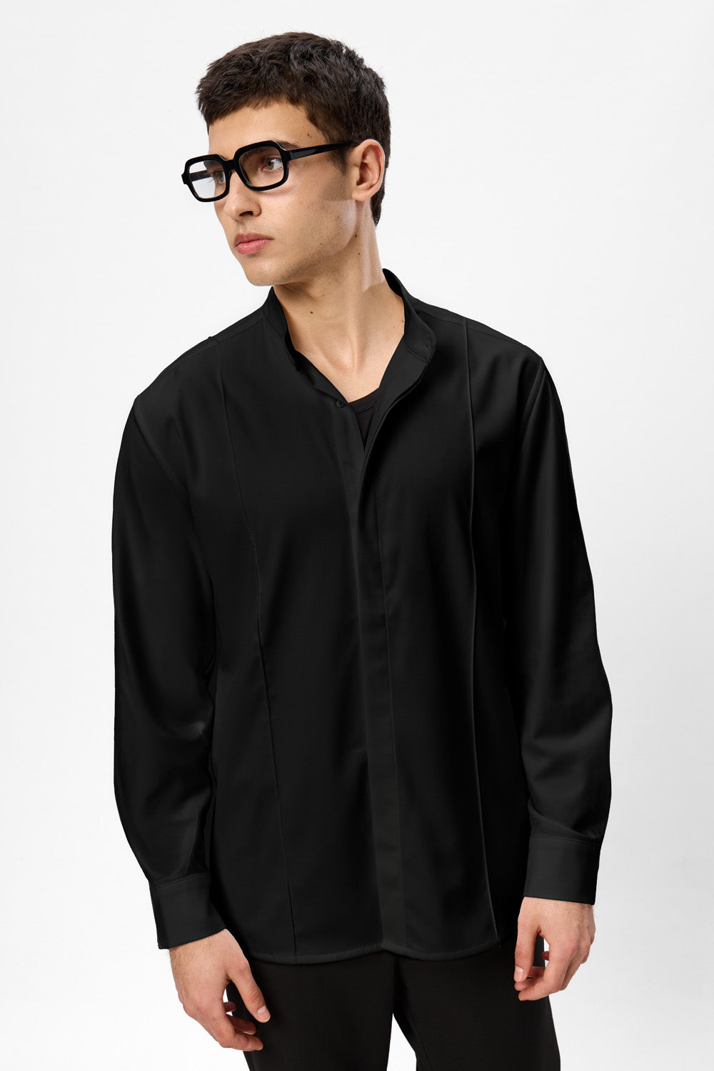 Thom V3 Black cloth Shirt
