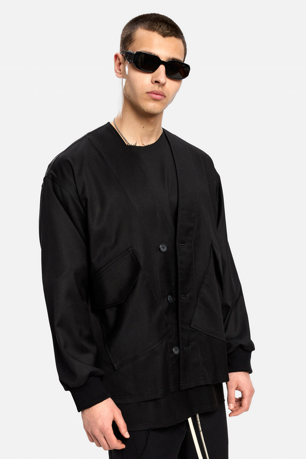 Thom Black Cardigan