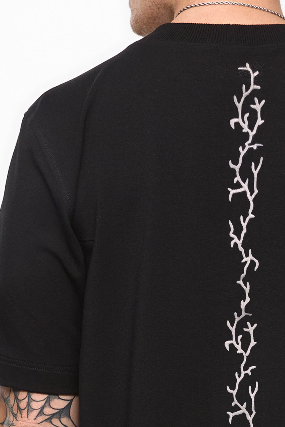 Czarna Koszulka z Haftem Akira