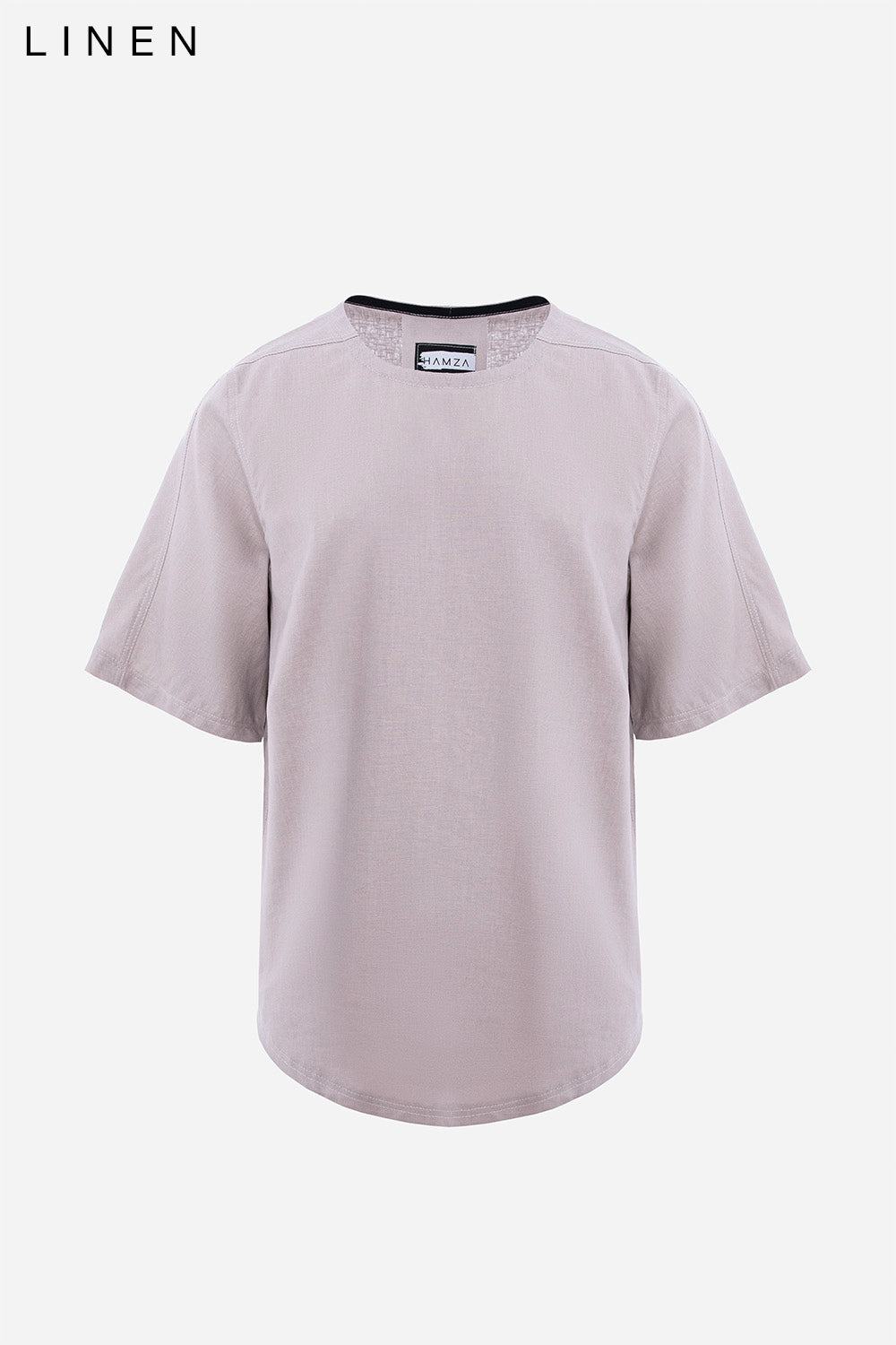 Icon linen Grey t-shirt