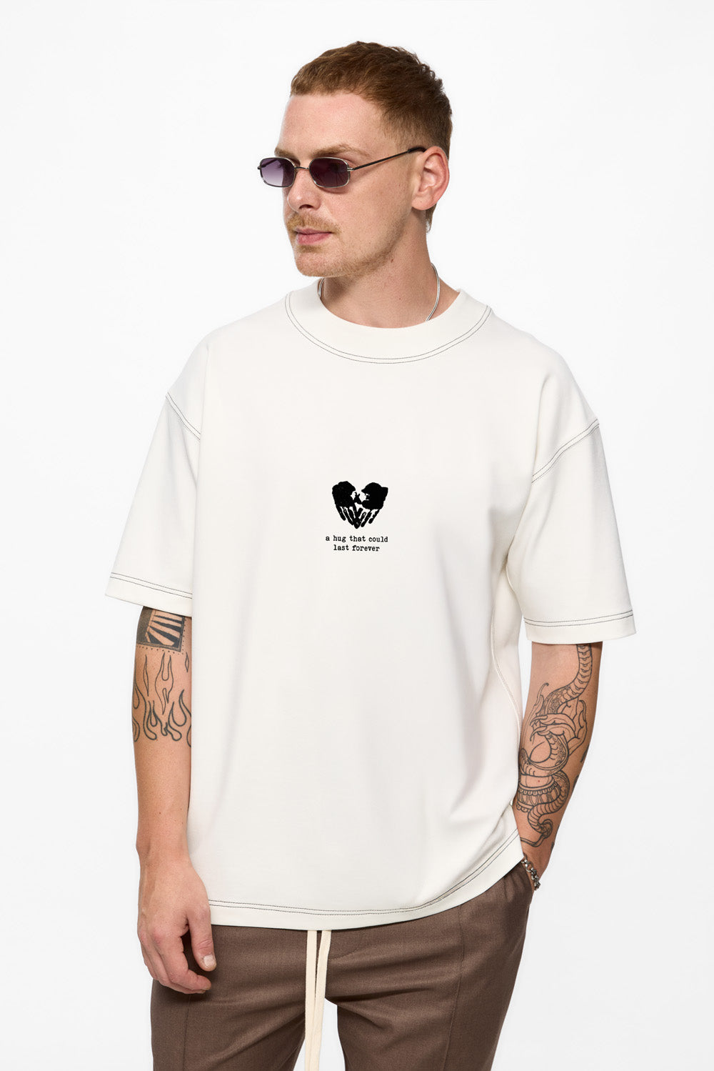 Valentines printed Off-White T-shirt