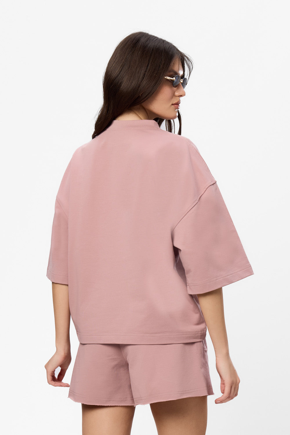 Midnight oversized cotton T-shirt