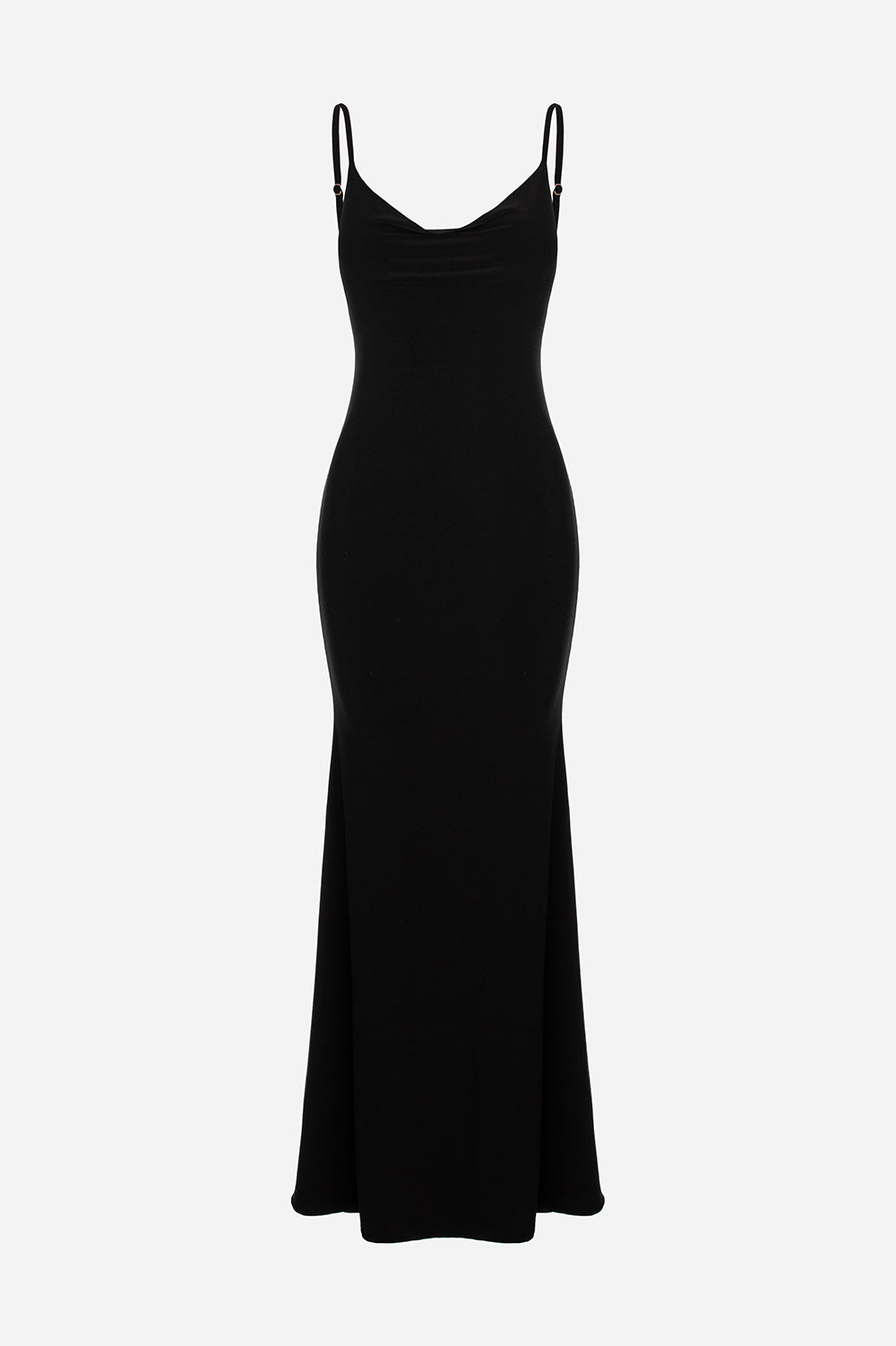 Riviera Maxi Black Dress