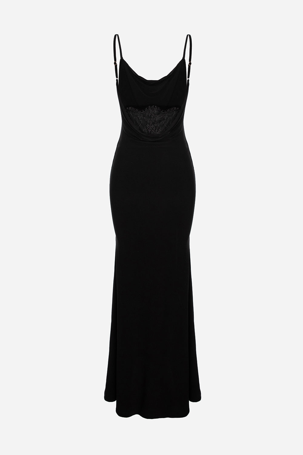 Riviera Maxi Black Dress