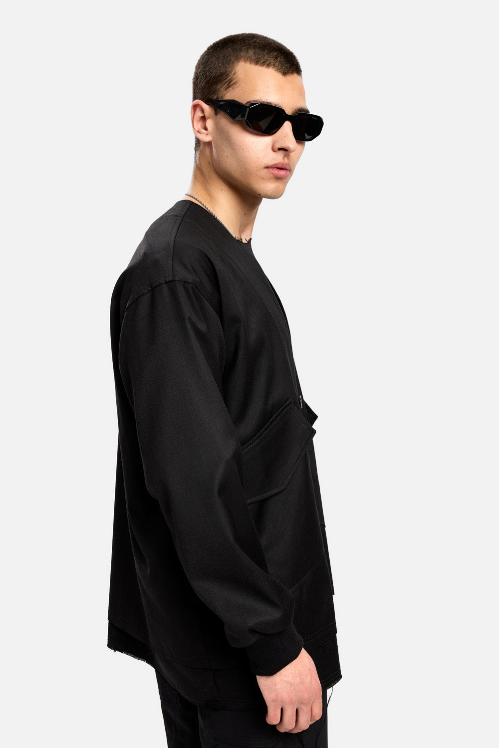 Thom Black Cardigan
