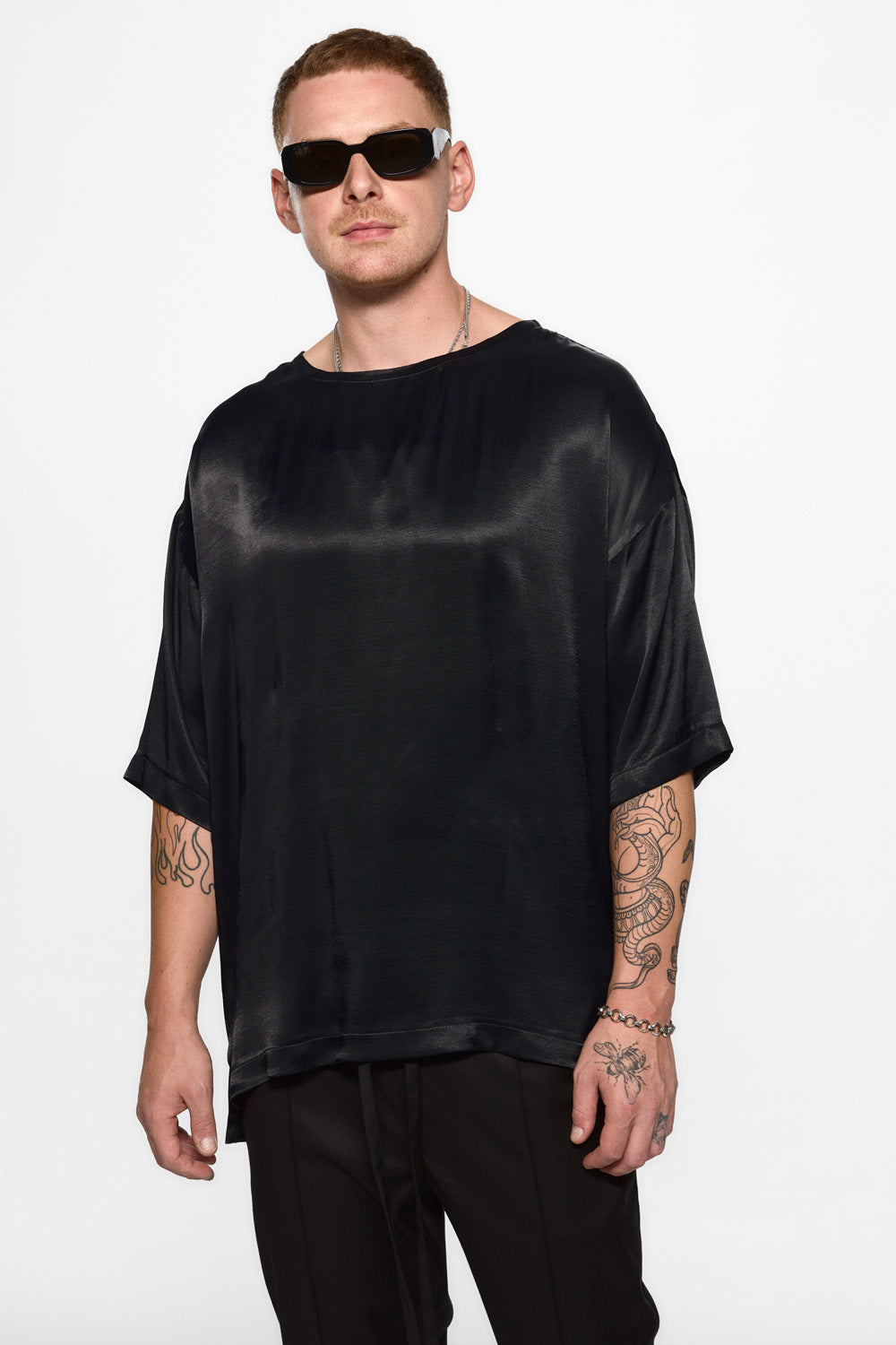 Thom viscose black T-shirt