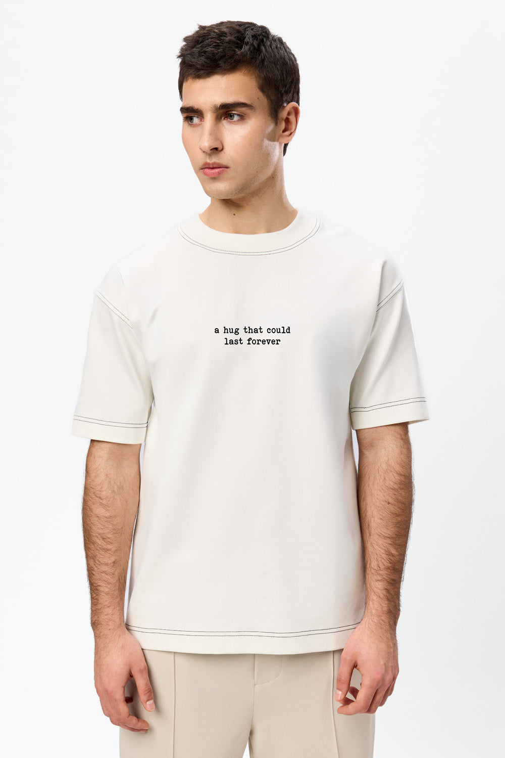 Valentines 2.0 printed Black T-shirt