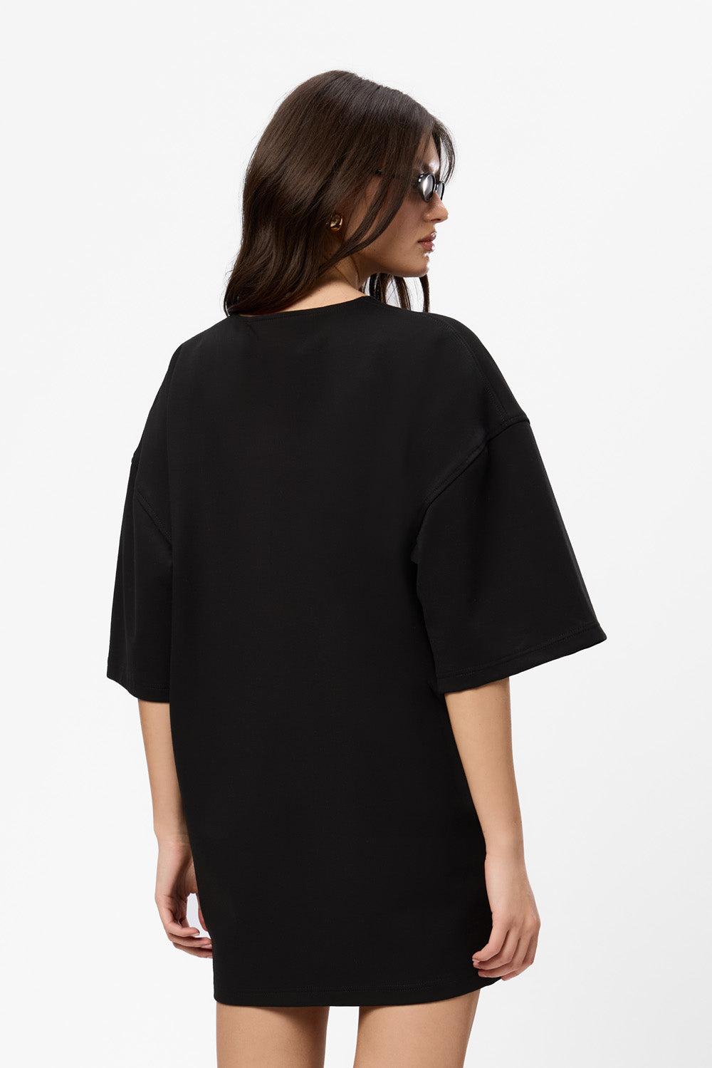 Sukienka T-shirt Bandana z nadrukiem gorsetu