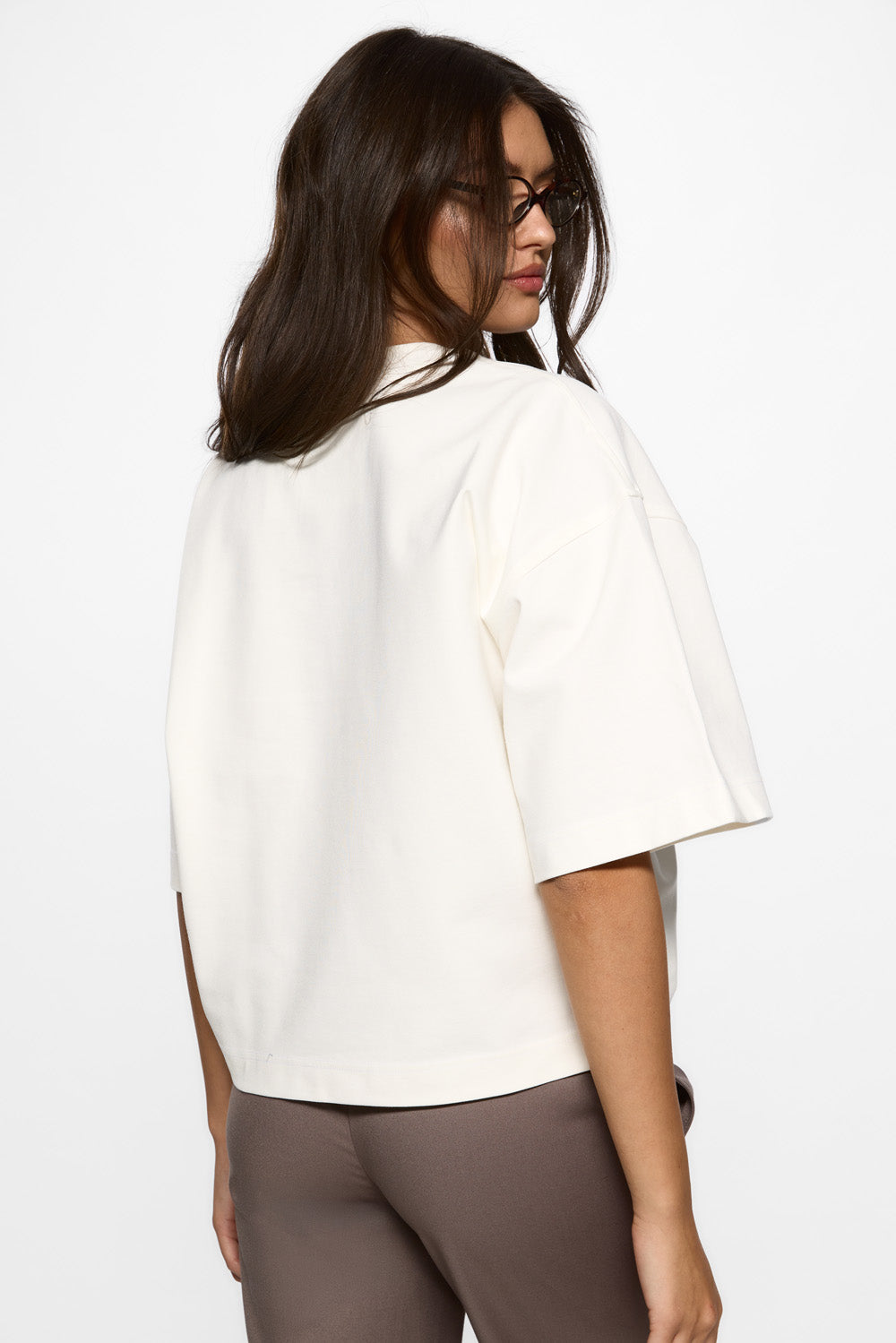 Vanilla printed off-white t-shirt