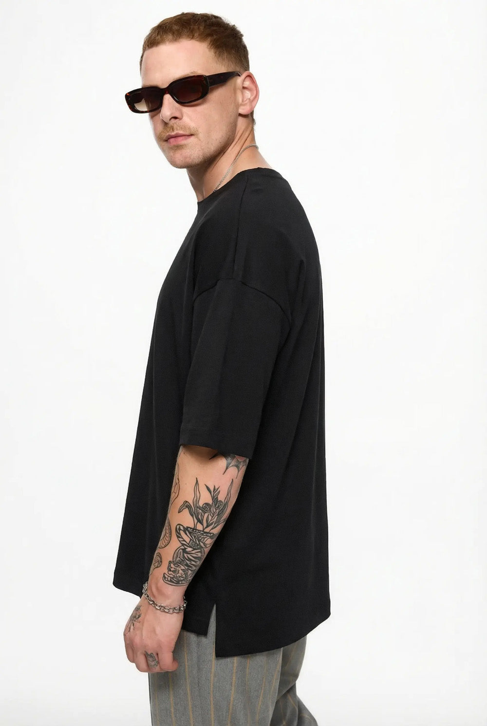 Interlock Super Fine Black T-shirt