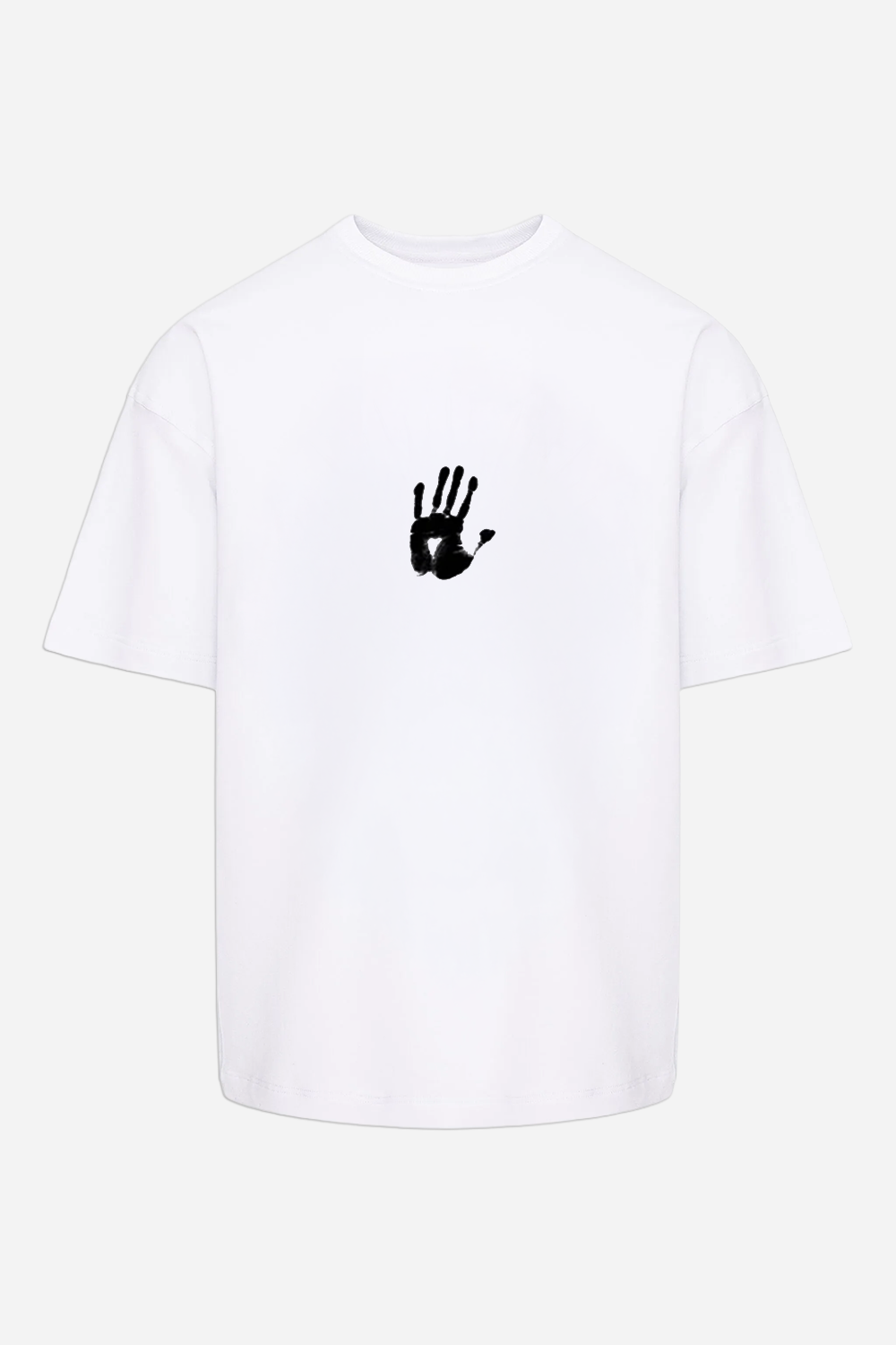 Tricou alb cu imprimeu Riyad