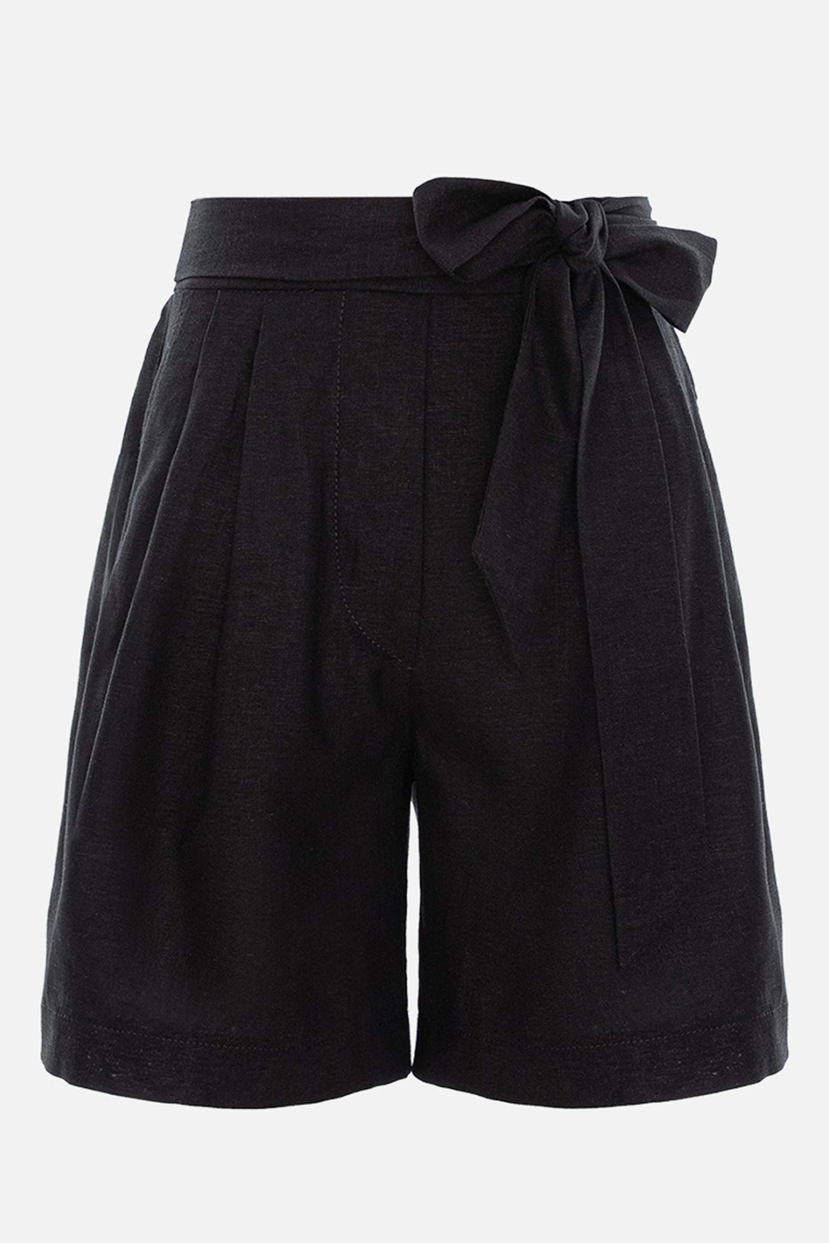 Pantaloni scurți Madeira | Femei | Negru| Stil Modern & Elegant | Confort & Funcționalitate | Atelier Hamza