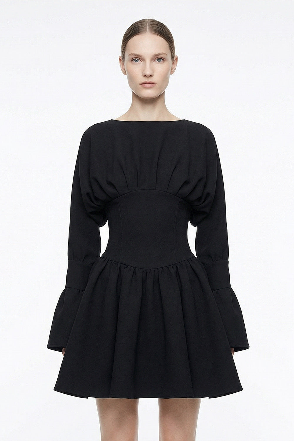 Nyssa Cloth Black Dress