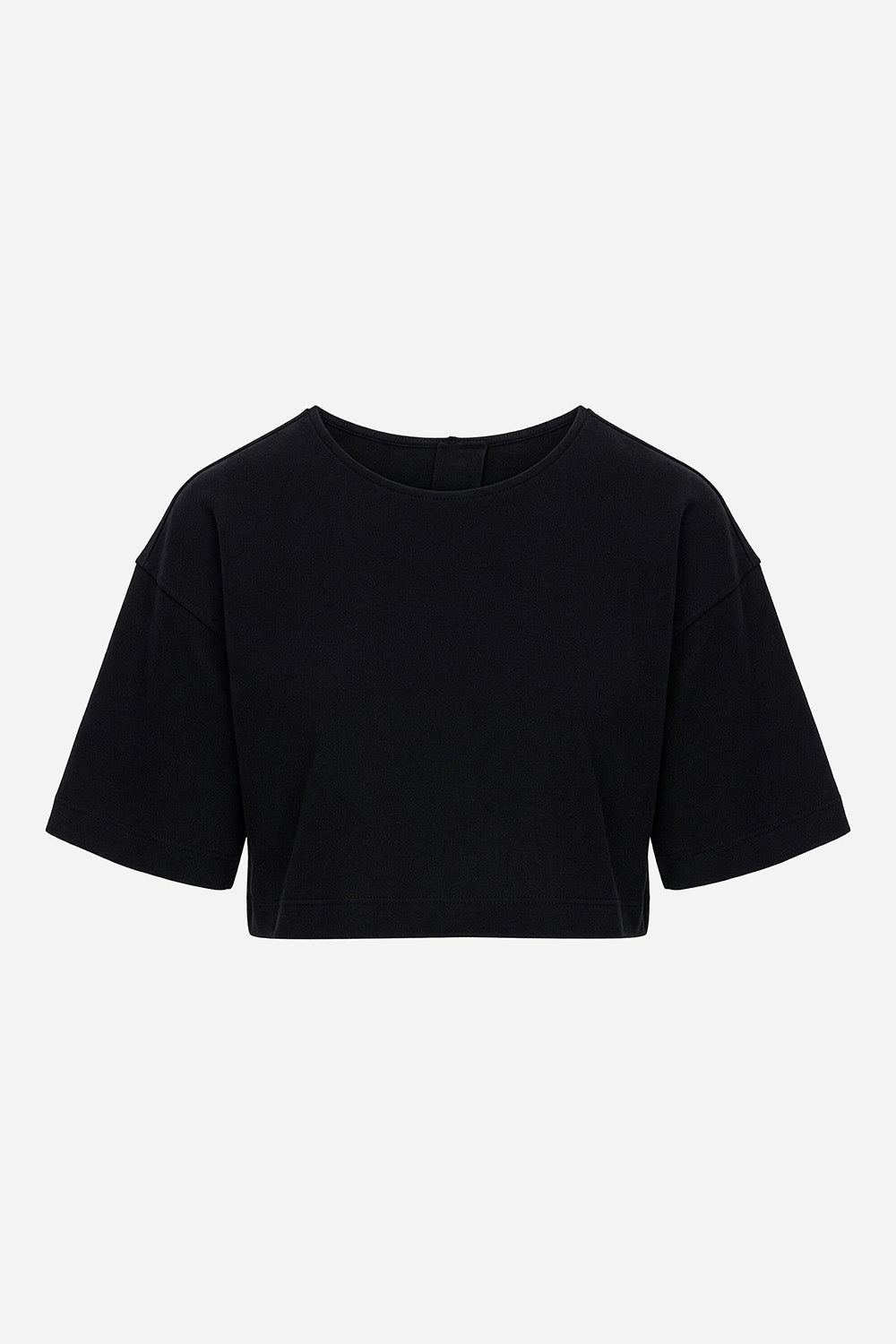 Osaka Black Top with sheer lace Body